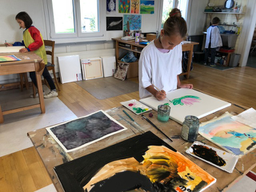 Malen im
Atelier farbRAUM